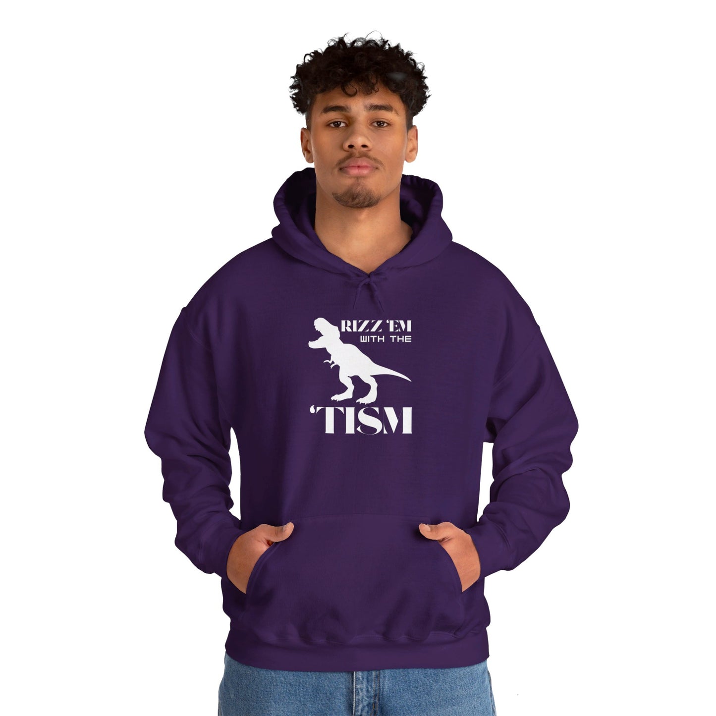 Rizz 'Em With The 'Tism - Hoodie