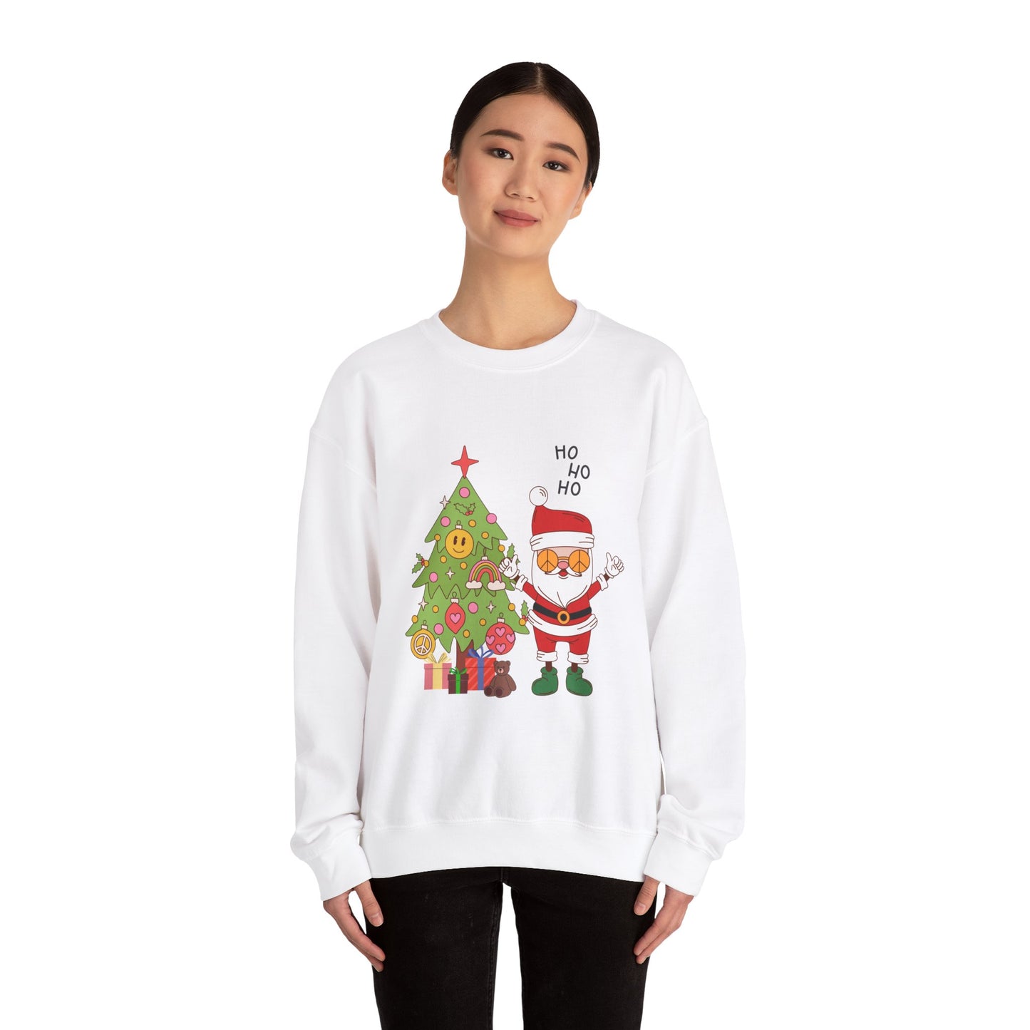 Christmas Groovy Santa - Sweatshirt