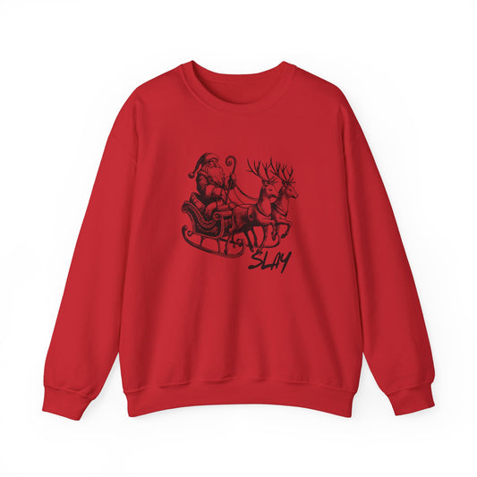 Christmas Reindeer Santa 'Slay' - Sweatshirt