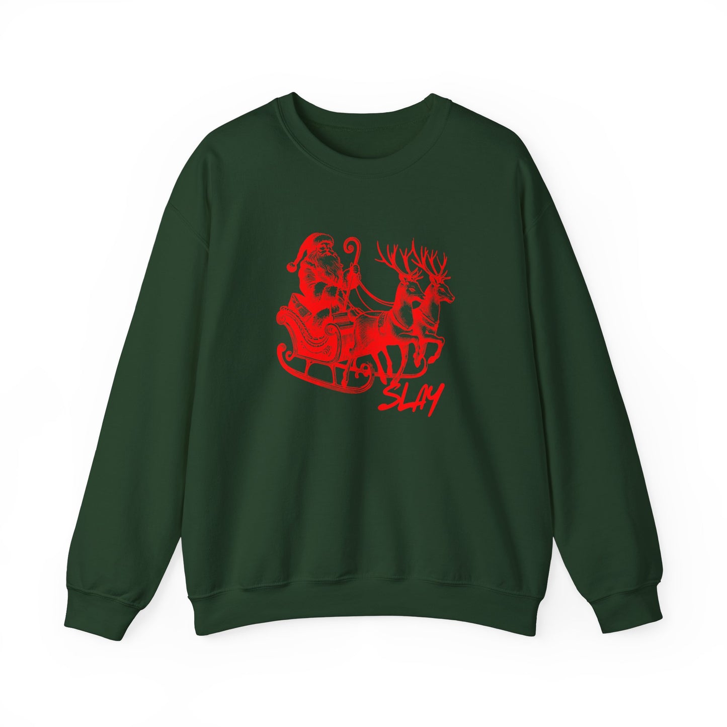 Christmas Reindeer Santa 'Slay' - Sweatshirt